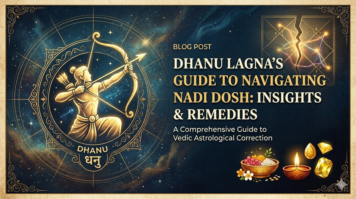 Nadi Dosh for Dhanu Ascendant: Effects, Severity, and Remedies