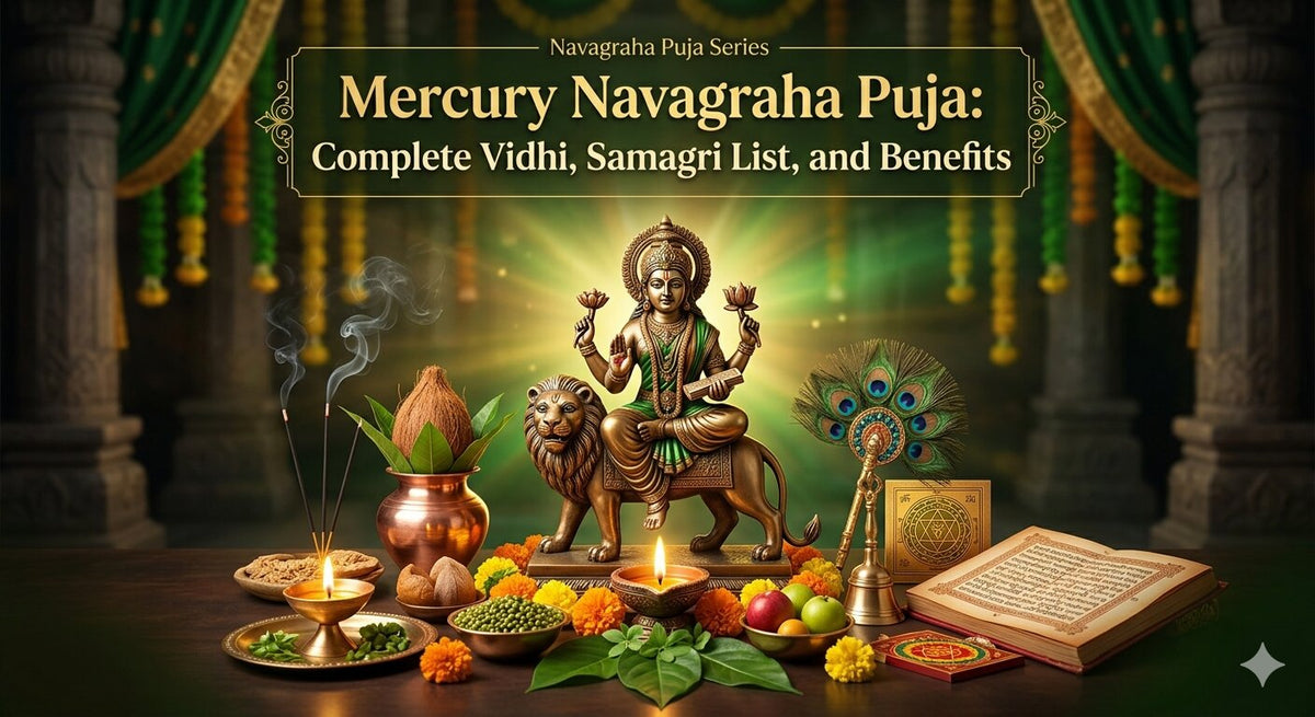 Mercury Navagraha Puja: Complete Vidhi, Samagri List, and Benefits