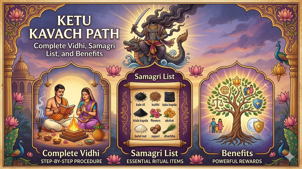 Ketu Kavach Path: Complete Vidhi, Samagri List, and Benefits