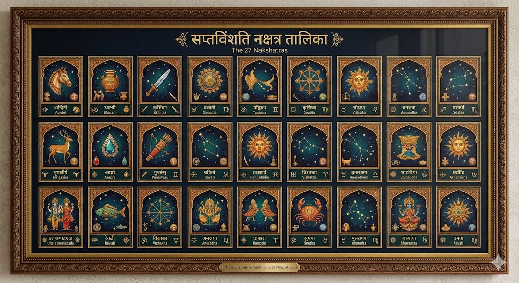 नक्षत्रों के बारे में पूरी जानकारी (नक्षत्र क्या हैं, प्रकार और महत्व) ;-