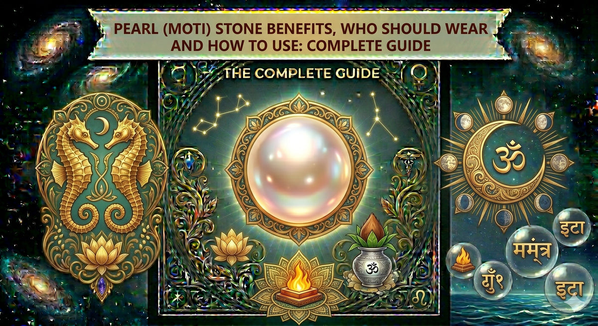 Pearl (Moti) Stone Benefits, Who Should Wear and How to Use