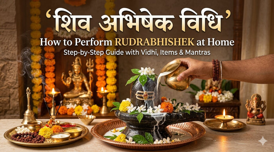 Shiva Abhishek Vidhi: How to Perform Rudrabhishek at Home