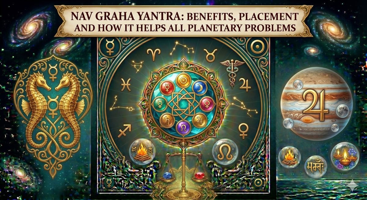 Nav Graha Yantra: Benefits - Placement and How It Helps All Planetary Problems