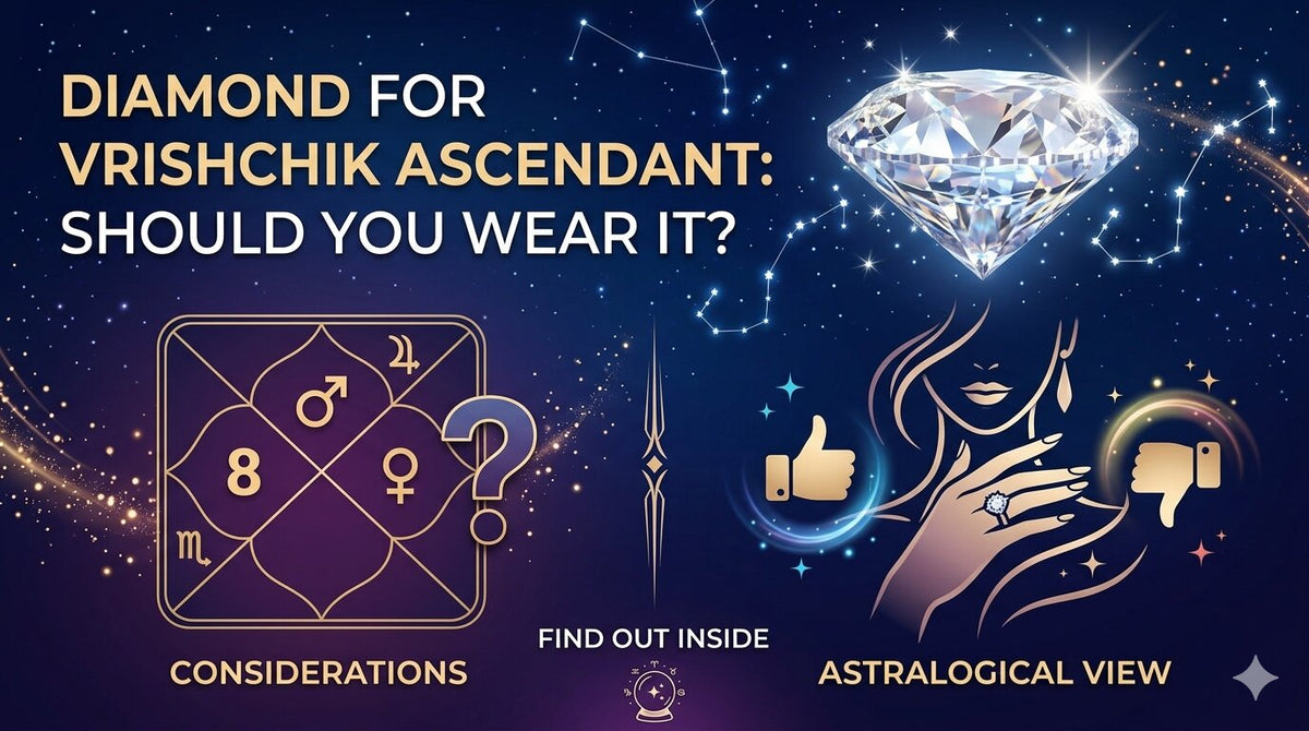 Diamond for Vrishchik Ascendant: Should You Wear It?