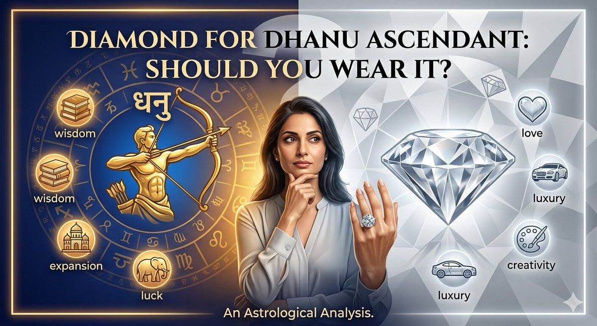 Diamond for Dhanu Ascendant: Should You Wear It?