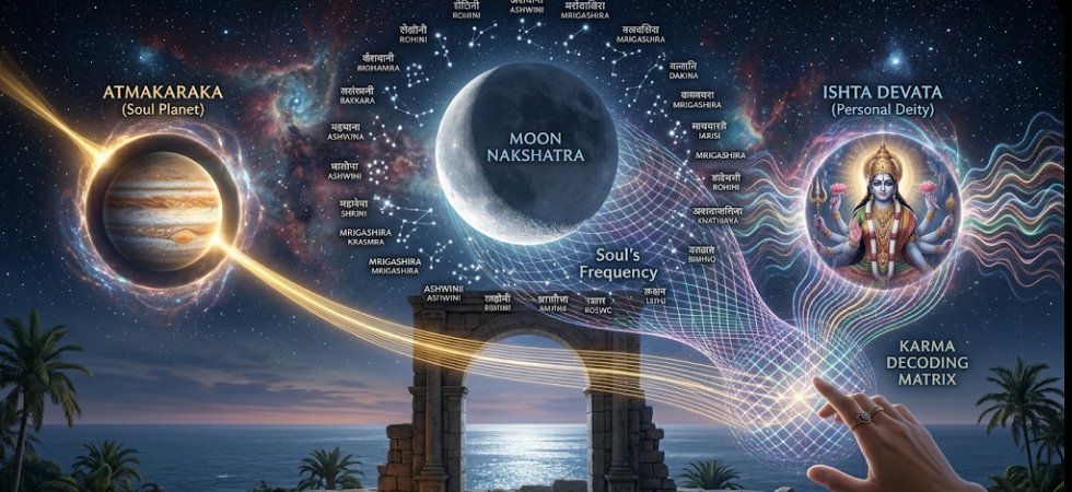 The Soul's Frequency: Decoding Karma Through Your Ishta Devata, Moon Nakshatra and Atmakaraka