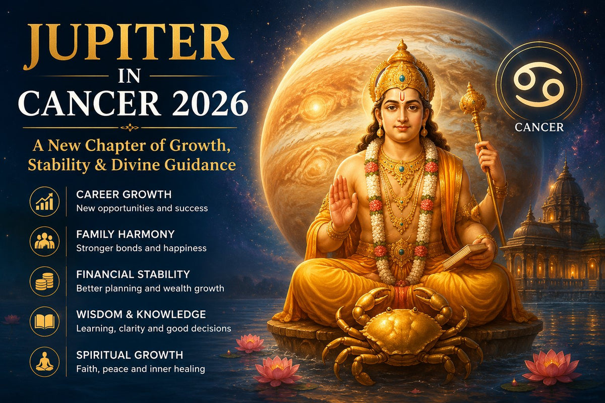 Jupiter in Cancer 2026: A New Chapter of Growth, Stability & Divine Guidance
