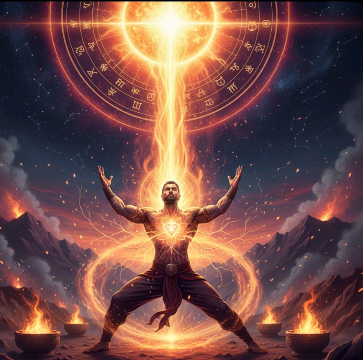 Solar Nakshatra Surge: Igniting Heart Vitality with Pranic Fire