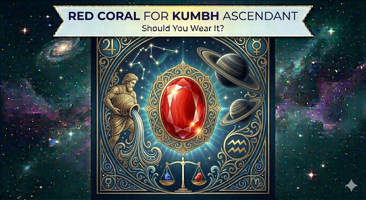 Red Coral for Kumbh Ascendant: Should You Wear It?
