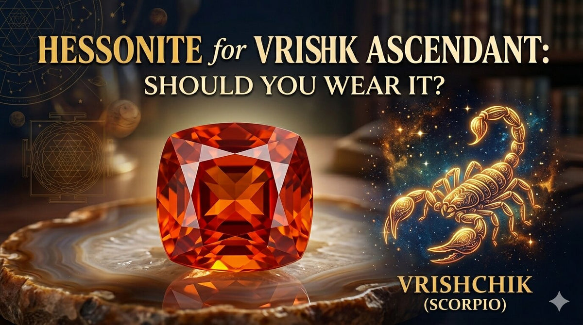 Hessonite for Vrishchik Ascendant: Should You Wear It?