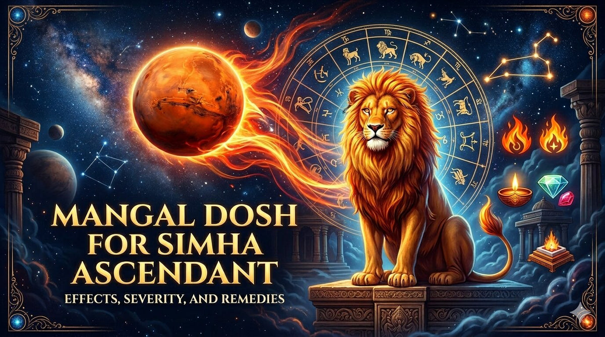 Mangal Dosh for Simha Ascendant: Effects, Severity, and Remedies
