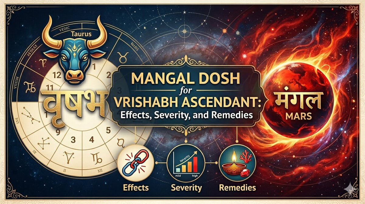 Mangal Dosh for Vrishabh Ascendant: Effects, Severity, and Remedies