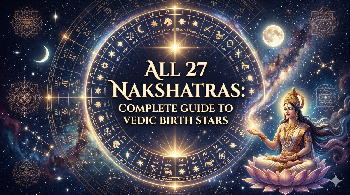 All 27 Nakshatras: Complete Guide to Vedic Birth Stars