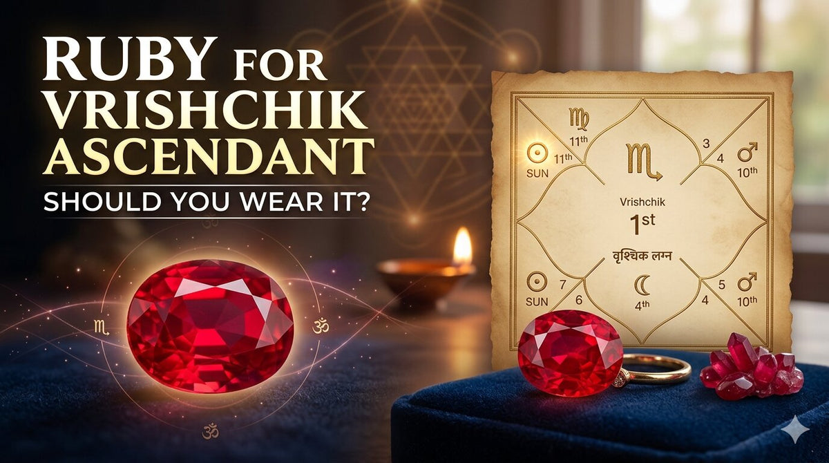 Ruby for Vrishchik Ascendant: Should You Wear It? 