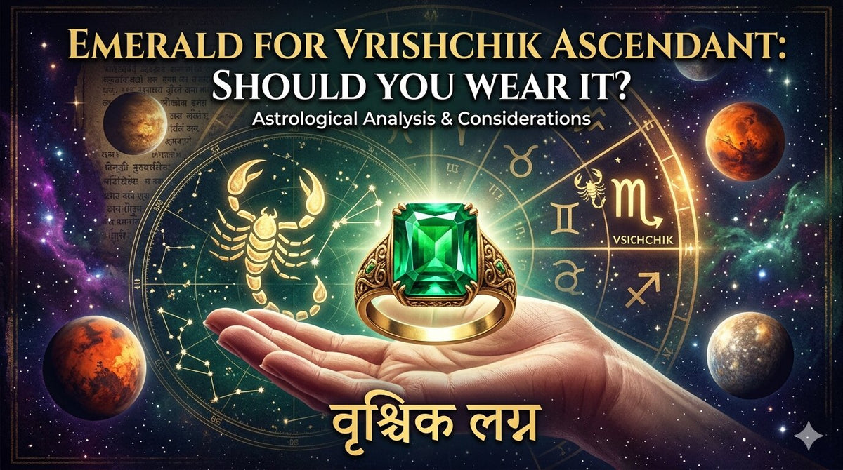 Emerald for Vrishchik Ascendant: Should You Wear It?