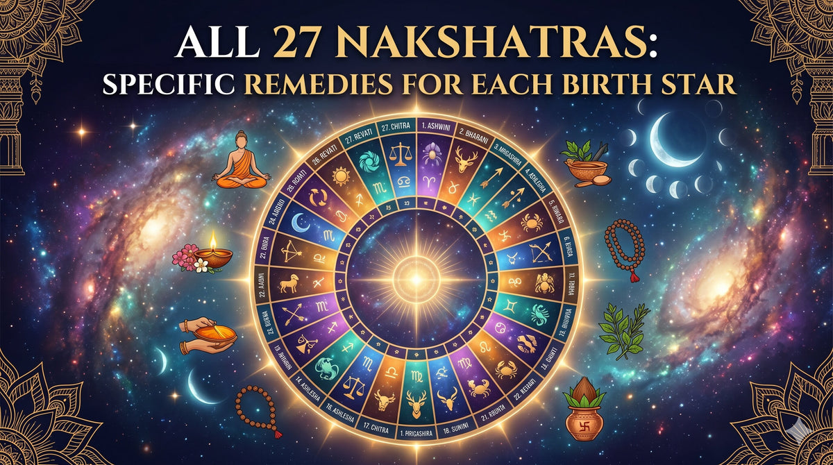 All 27 Nakshatras: Specific Remedies for Each Birth Star