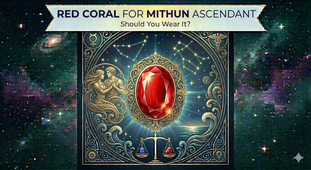Red Coral for Mithun Ascendant: Should You Wear It?