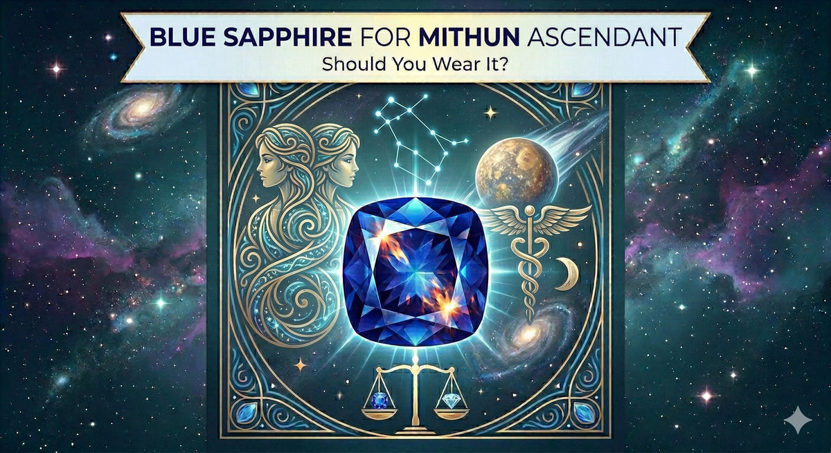 Blue Sapphire for Mithun Ascendant: Should You Wear It?