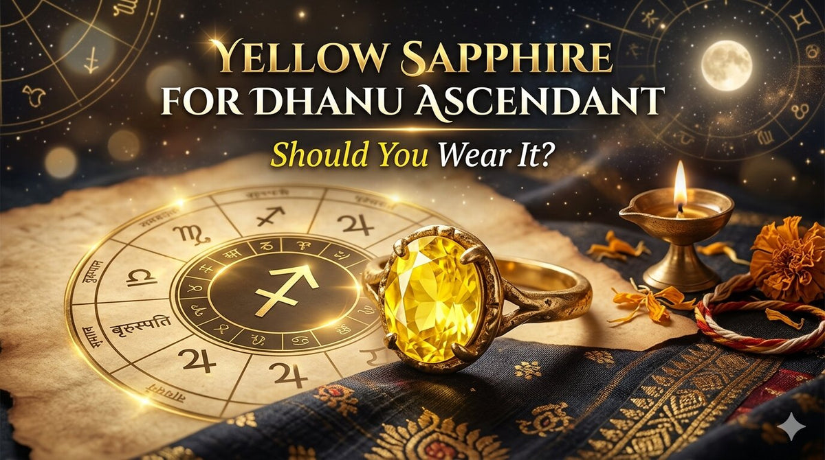 Yellow Sapphire for Dhanu Ascendant: Should You Wear It?