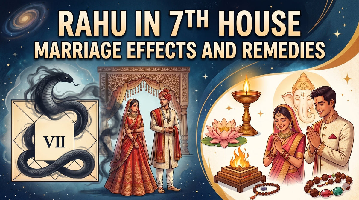 Rahu in 7th House: Marriage Effects and Remedies