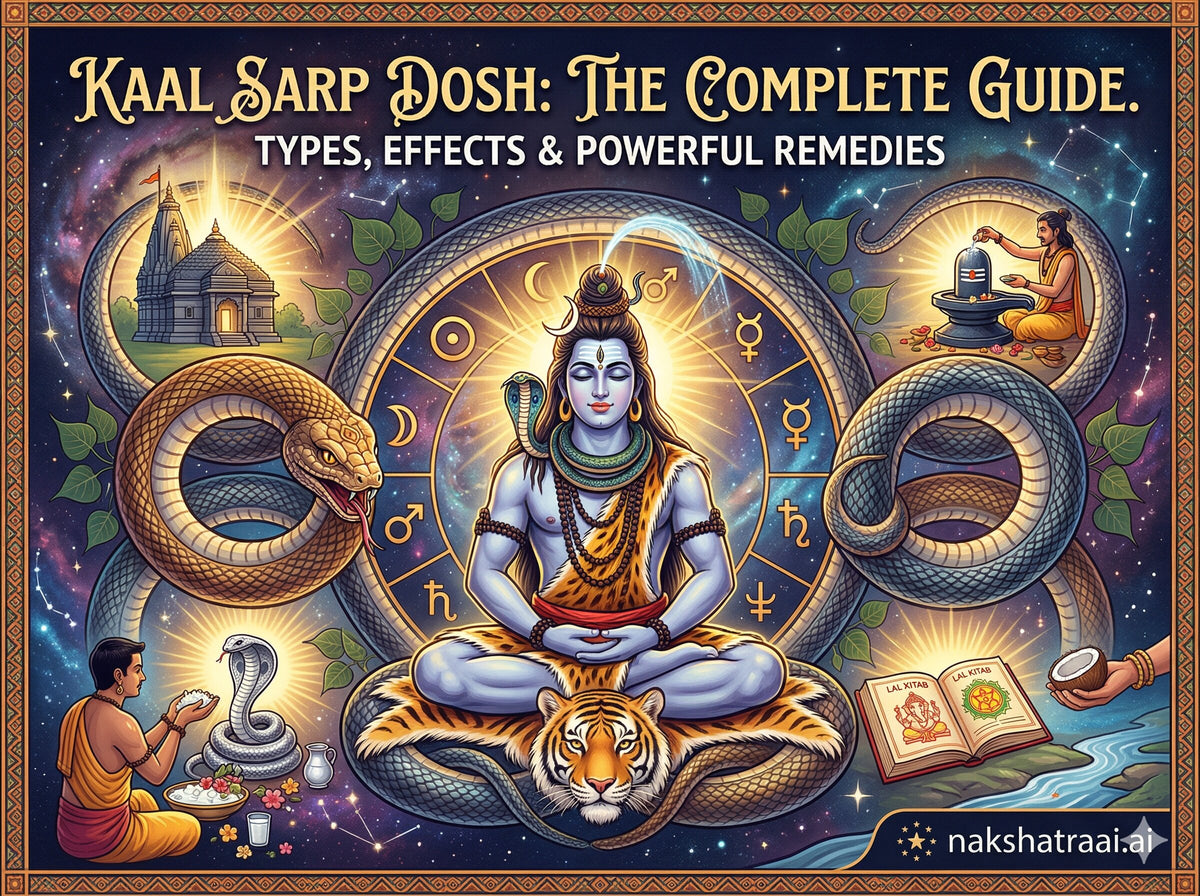 Kaal Sarp Dosh: Complete Guide, 12 Types, and Proven Remedies