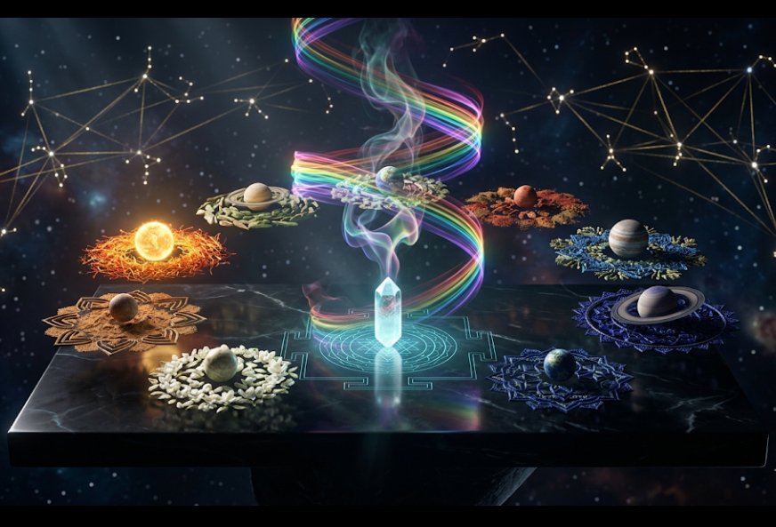 The Sacred Science of Scent: How to Activate the Full Cosmic Spectrum for Wealth, Healing, and Enli