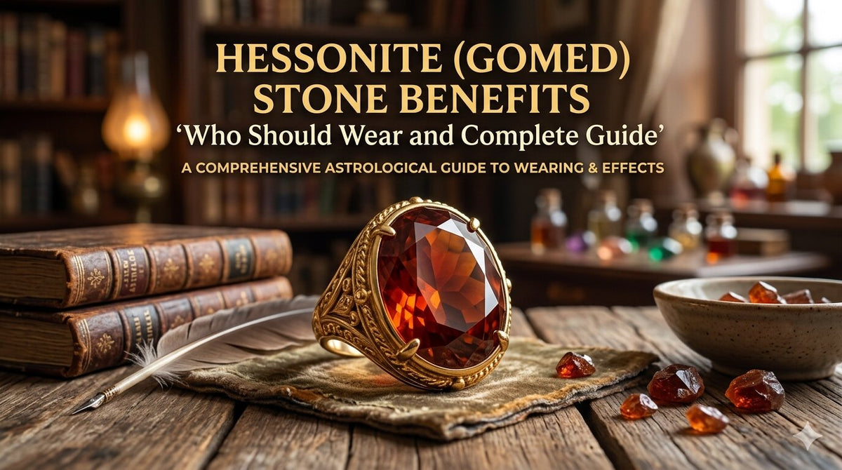 Hessonite (Gomed) Stone Benefits, Who Should Wear and Complete Guide
