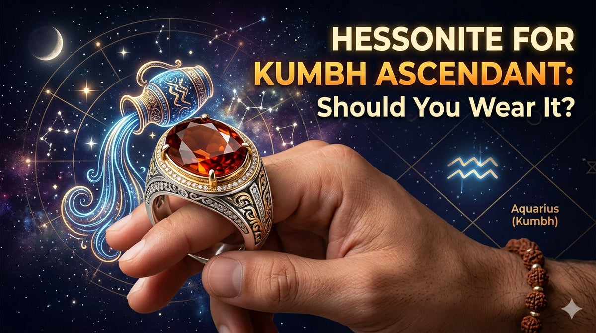Hessonite for Kumbh Ascendant: Should You Wear It?