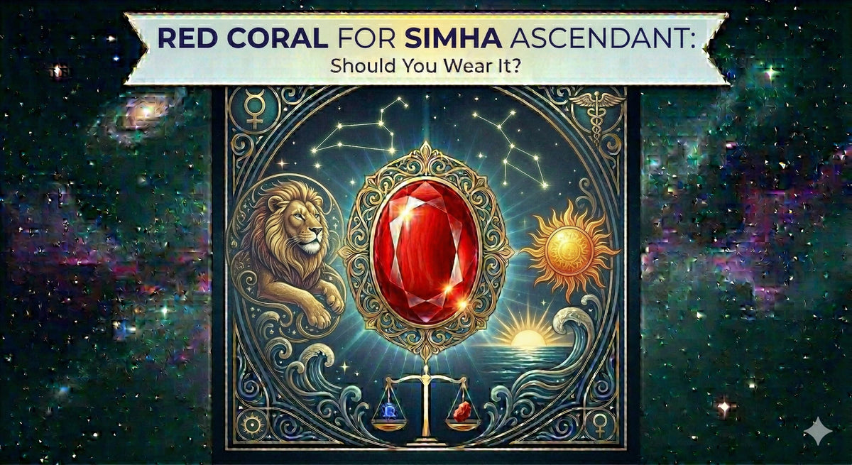 Red Coral for Simha Ascendant: Should You Wear It?