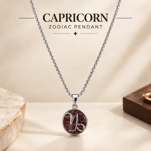 Capricorn Strength Pendant – मकर राशि