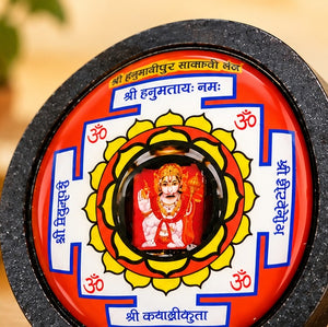 Shri Mehandipur Balaji Protective Yantra | Hanuman Ji Dashboard Spiritual Decor