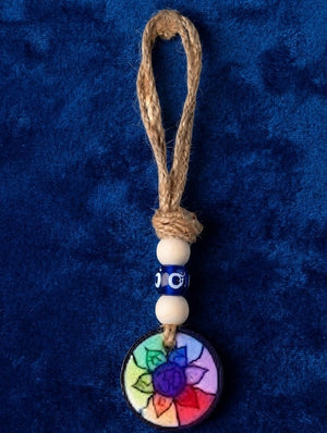 Blue Multi Evil Eye Hanging Wall Decor for Vastu & Protection