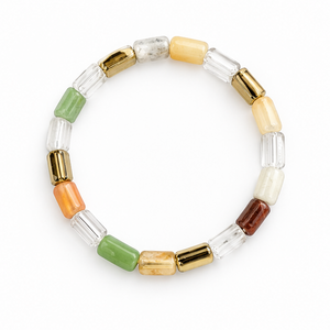 Multi Crystal Bracelet | Natural Gemstone Beads Bracelet for Men & Women
