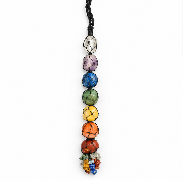 Seven Chakra Crystal Hanging Multicolor Spiritual Decor