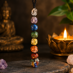Seven Chakra Crystal Hanging Multicolor Spiritual Decor