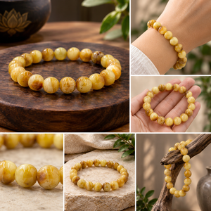 Yellow Cat’s Eye Bracelet –"Protection & Positive Energy"
