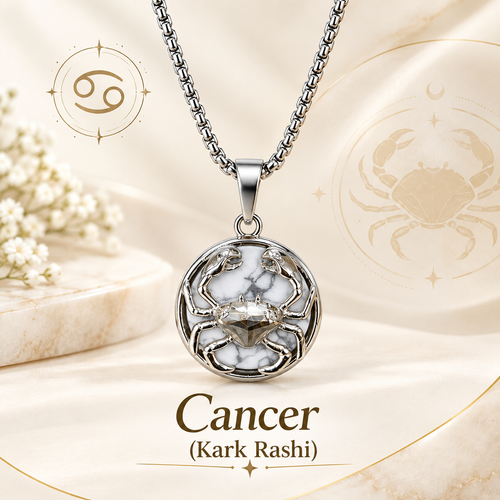 Cancer Moonlight Pendant – कर्क राशि