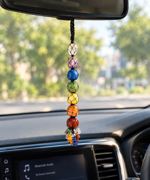 Seven Chakra Crystal Hanging Multicolor Spiritual Decor