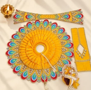 Kanha Shringar Royal Festive Poshak for Laddu Gopal Ji