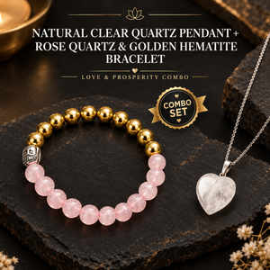 Love & Prosperity Crystal Duo