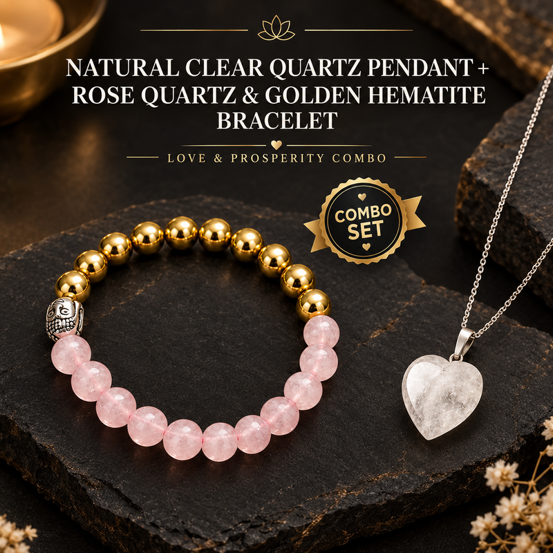 Love & Prosperity Crystal Duo