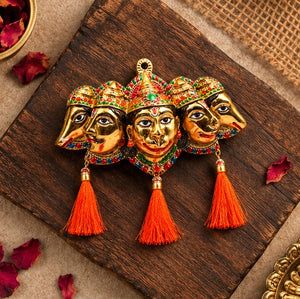 Panchmukhi Hanuman Ji Wall Hanging | Five-Faced Bajrangbali Spiritual Décor