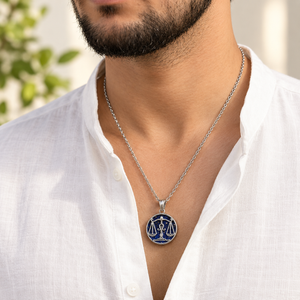 Libra Harmony Pendant – तुला राशि