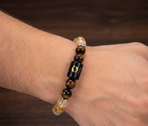 Pisces (मीन राशि) Zodiac Crystal Bracelet for Men & Women