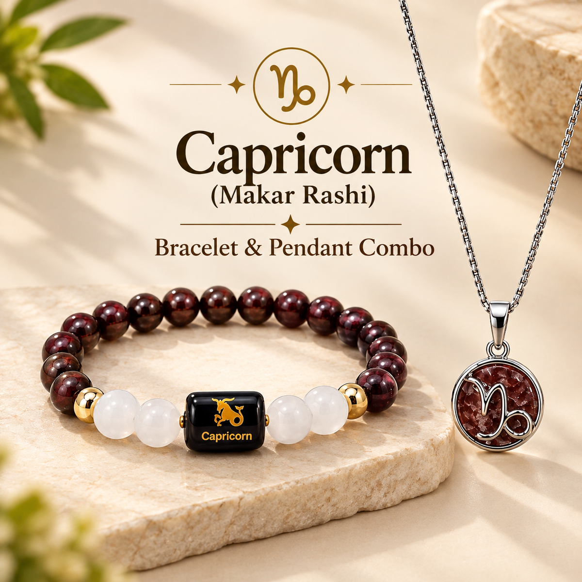 Capricorn Grounded Strength Combo – मकर राशि