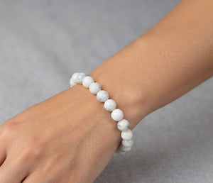 Moonstone Crystal Beads Bracelet