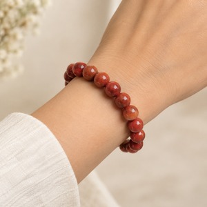 Red Jasper Bracelet– Strength, Stability & Grounding Energy