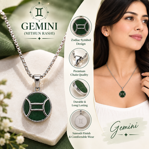 Gemini Duality Pendant – मिथुन राशि