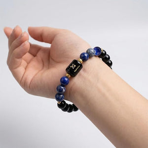 Sagittarius (Dhanu Rashi) Zodiac Crystal Bracelet for Men & Women