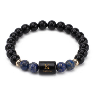 Sagittarius (Dhanu Rashi) Zodiac Crystal Bracelet for Men & Women